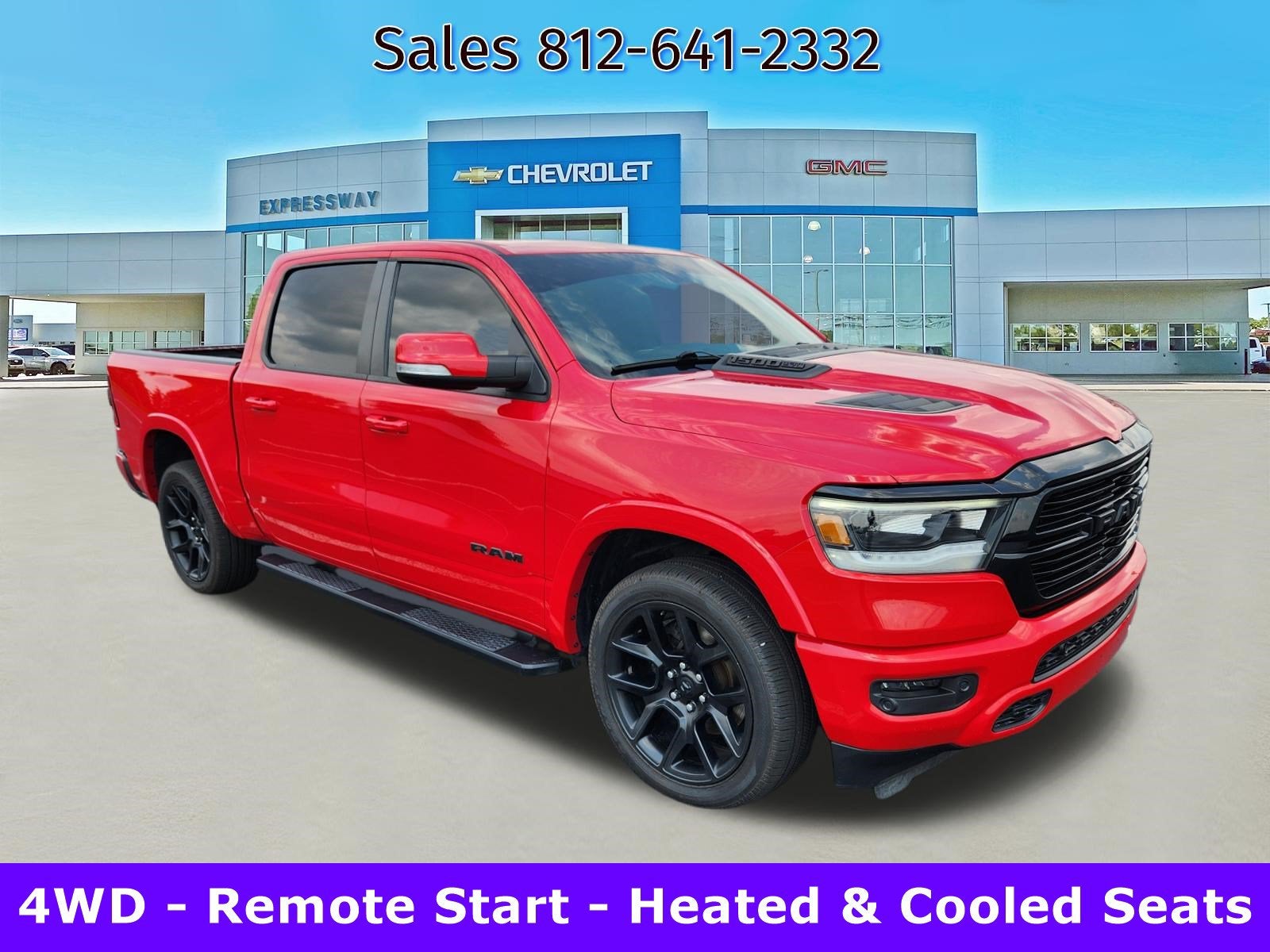 2020 RAM 1500 Laramie Crew Cab 4x4 5'7" Box