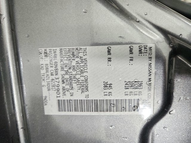 2024 Nissan Altima 2.5 SV