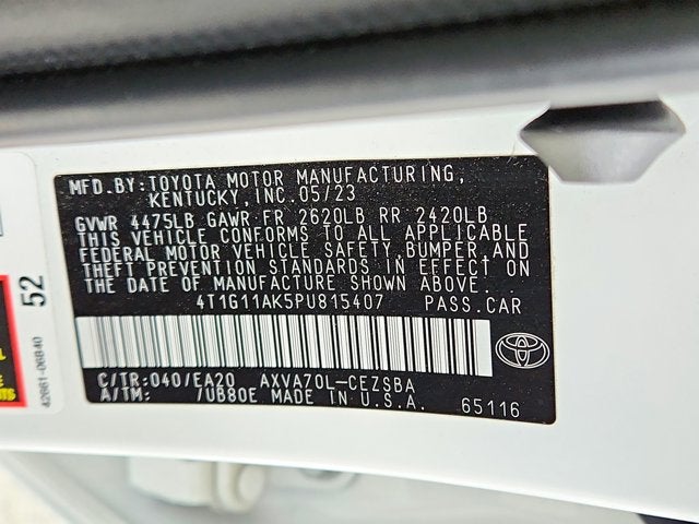 2023 Toyota Camry Base