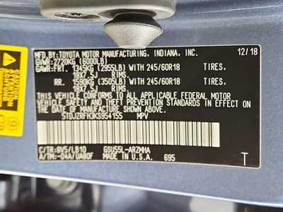 2019 Toyota Highlander XLE