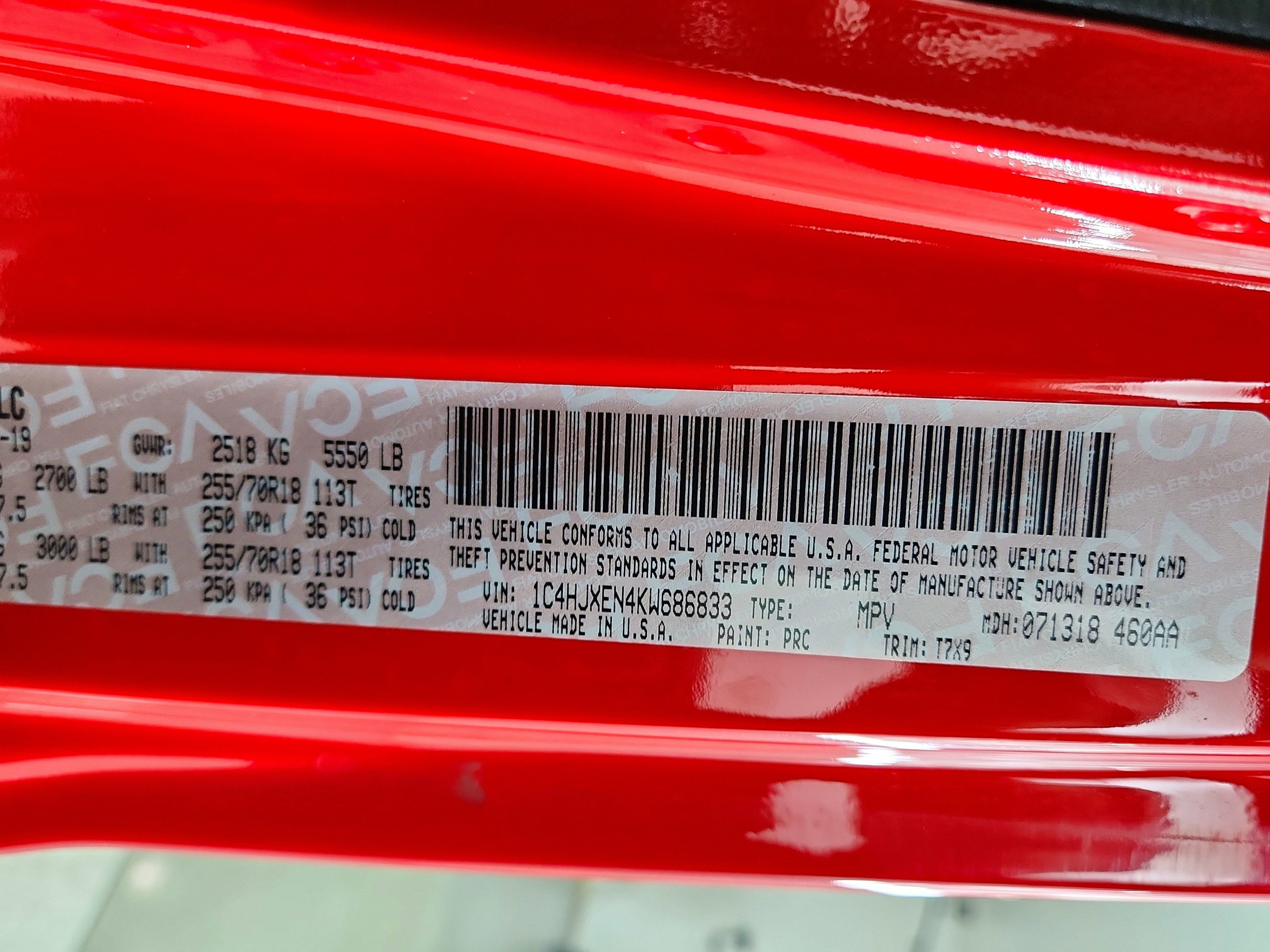 2019 Jeep Wrangler Unlimited Sahara