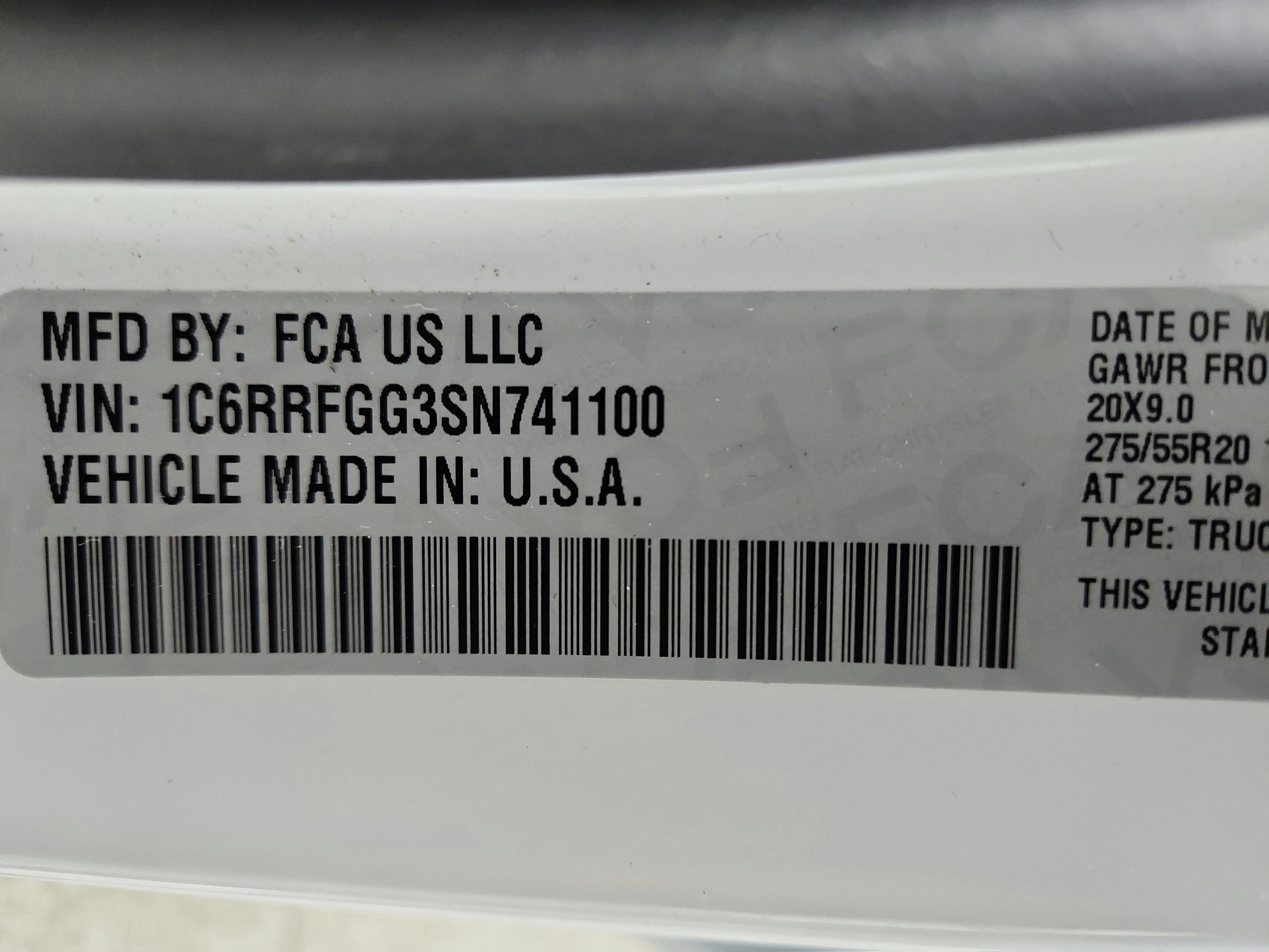 2025 RAM 1500 Tradesman