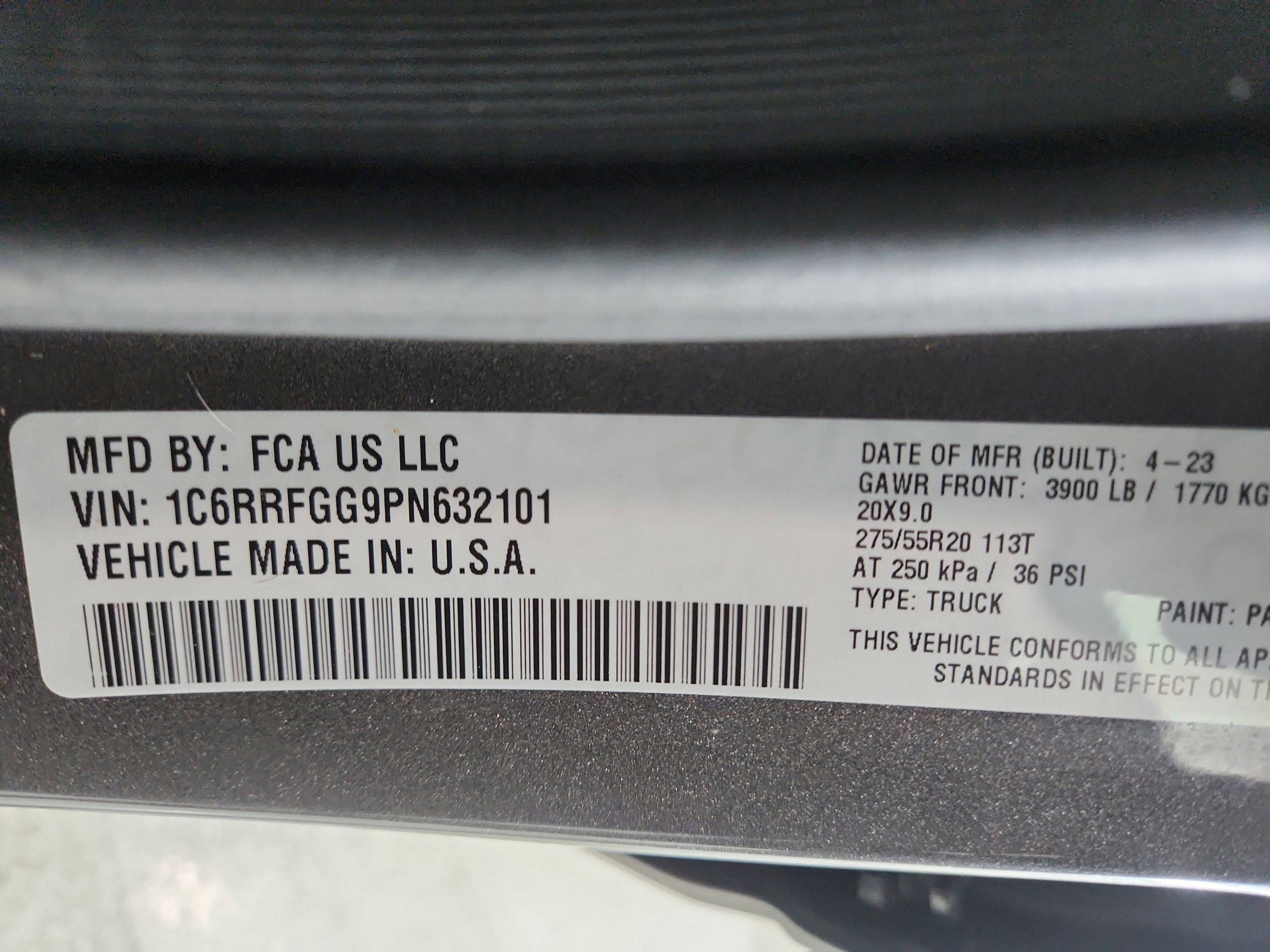 2023 RAM 1500 Tradesman