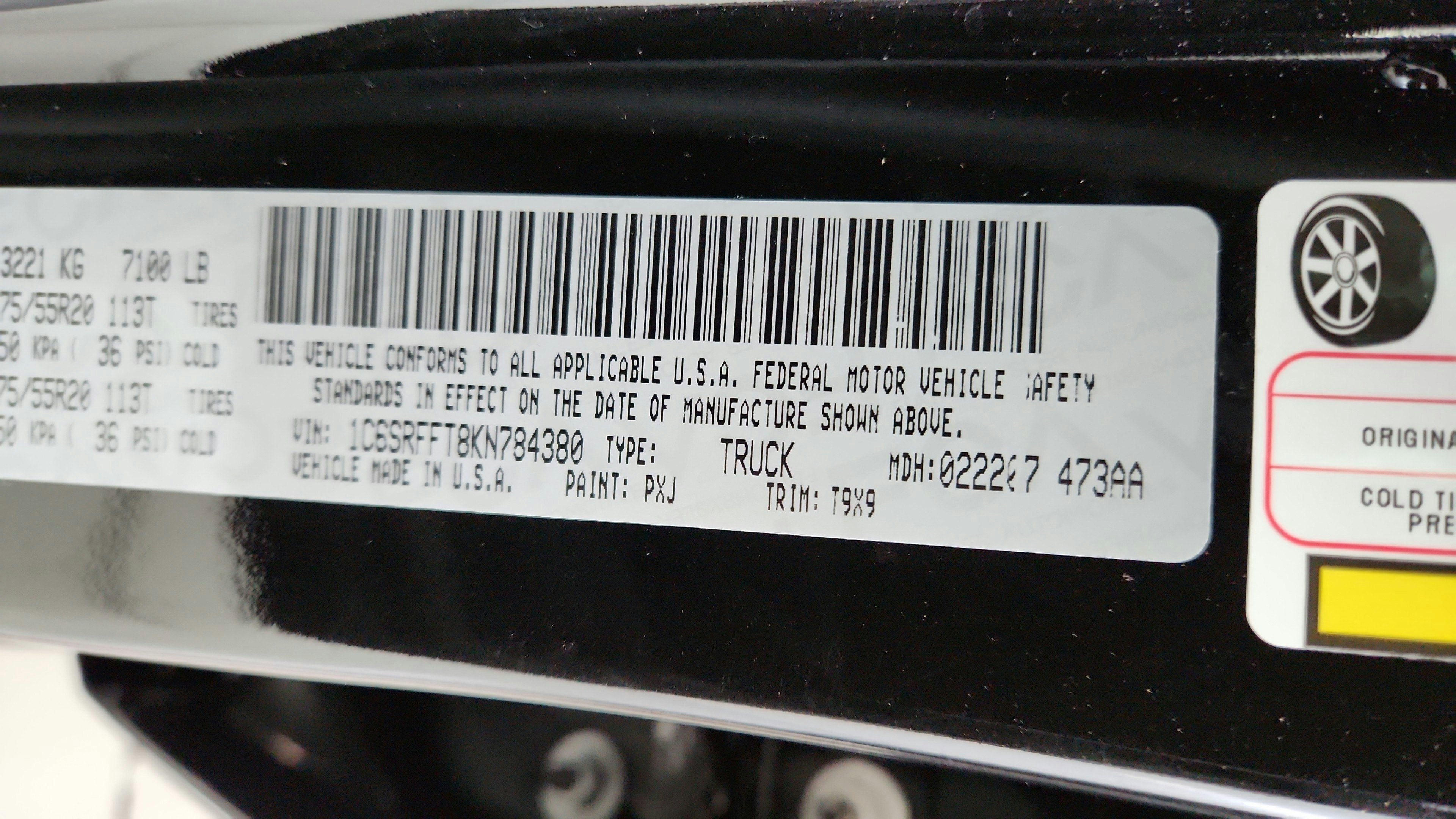 2019 RAM 1500 Big Horn/Lone Star