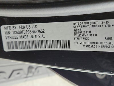 2025 RAM 1500 Laramie