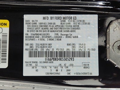 2019 Ford Mustang Bullitt