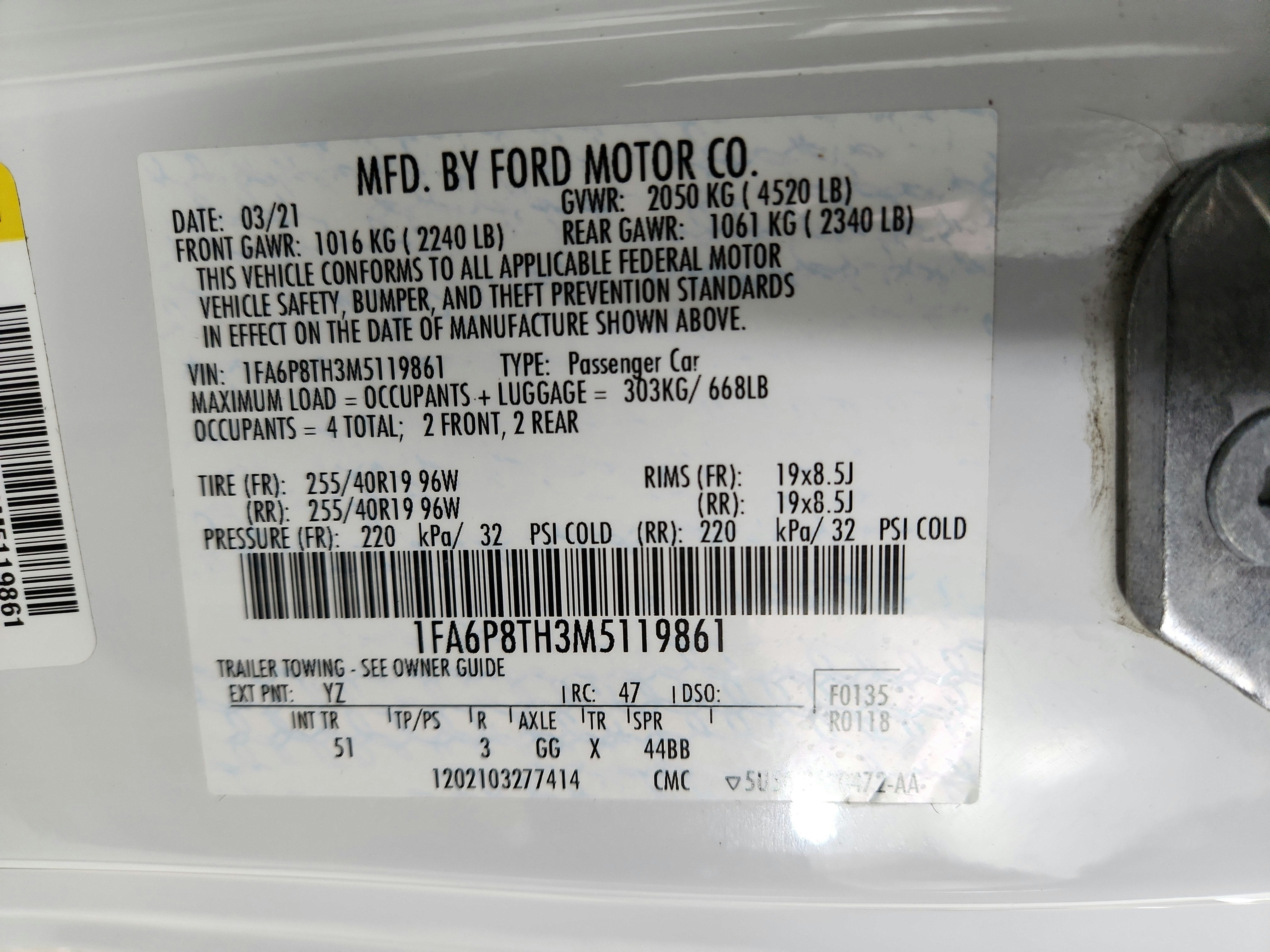 2021 Ford Mustang EcoBoost