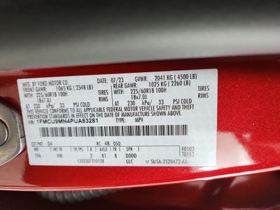 2023 Ford Escape ST-Line