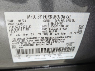 2024 Ford Explorer XLT