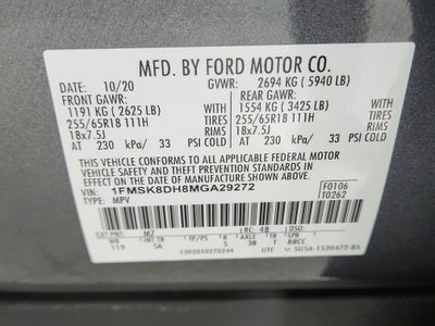 2021 Ford Explorer XLT 4WD