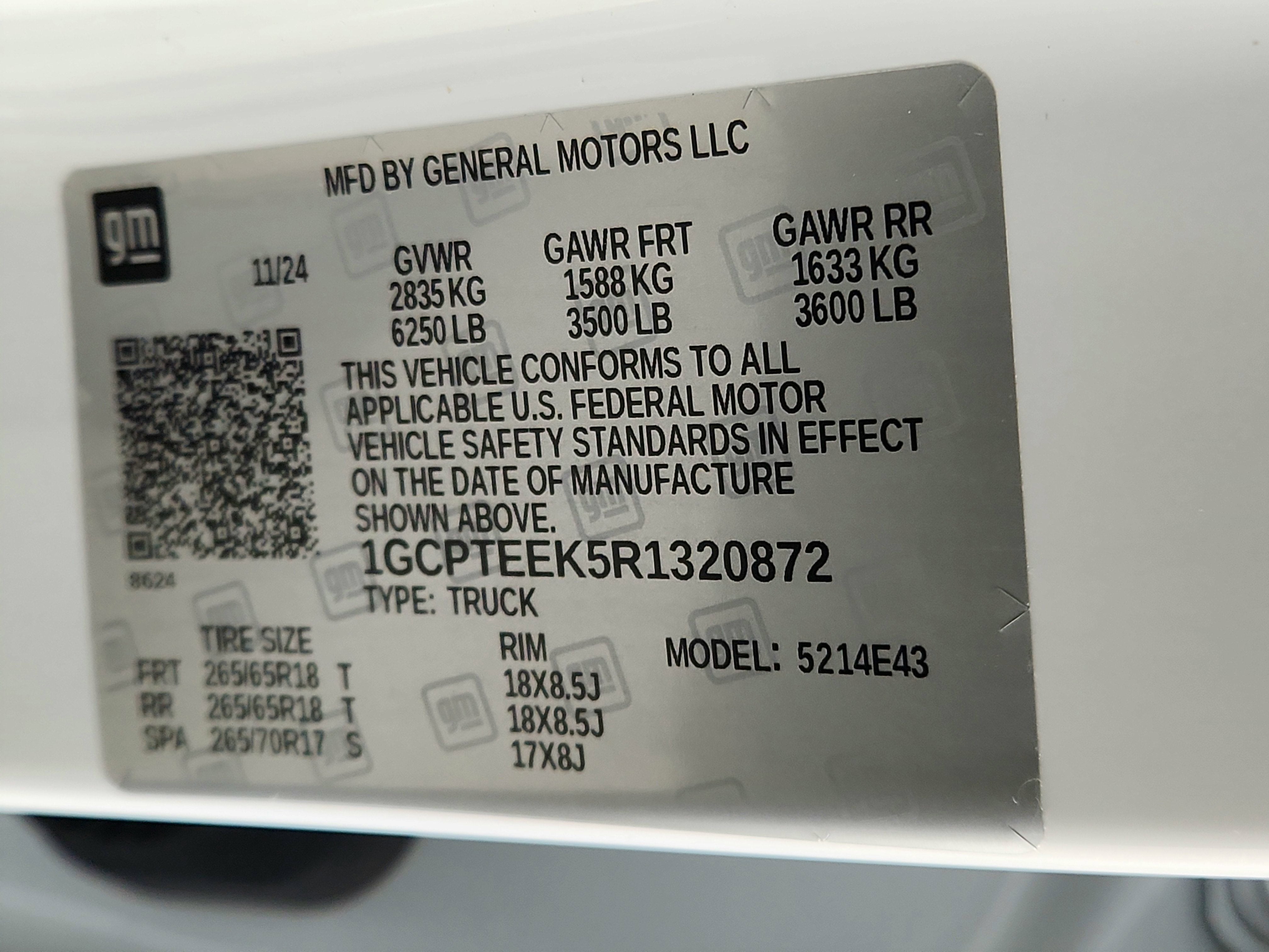 2024 Chevrolet Colorado 4WD Trail Boss