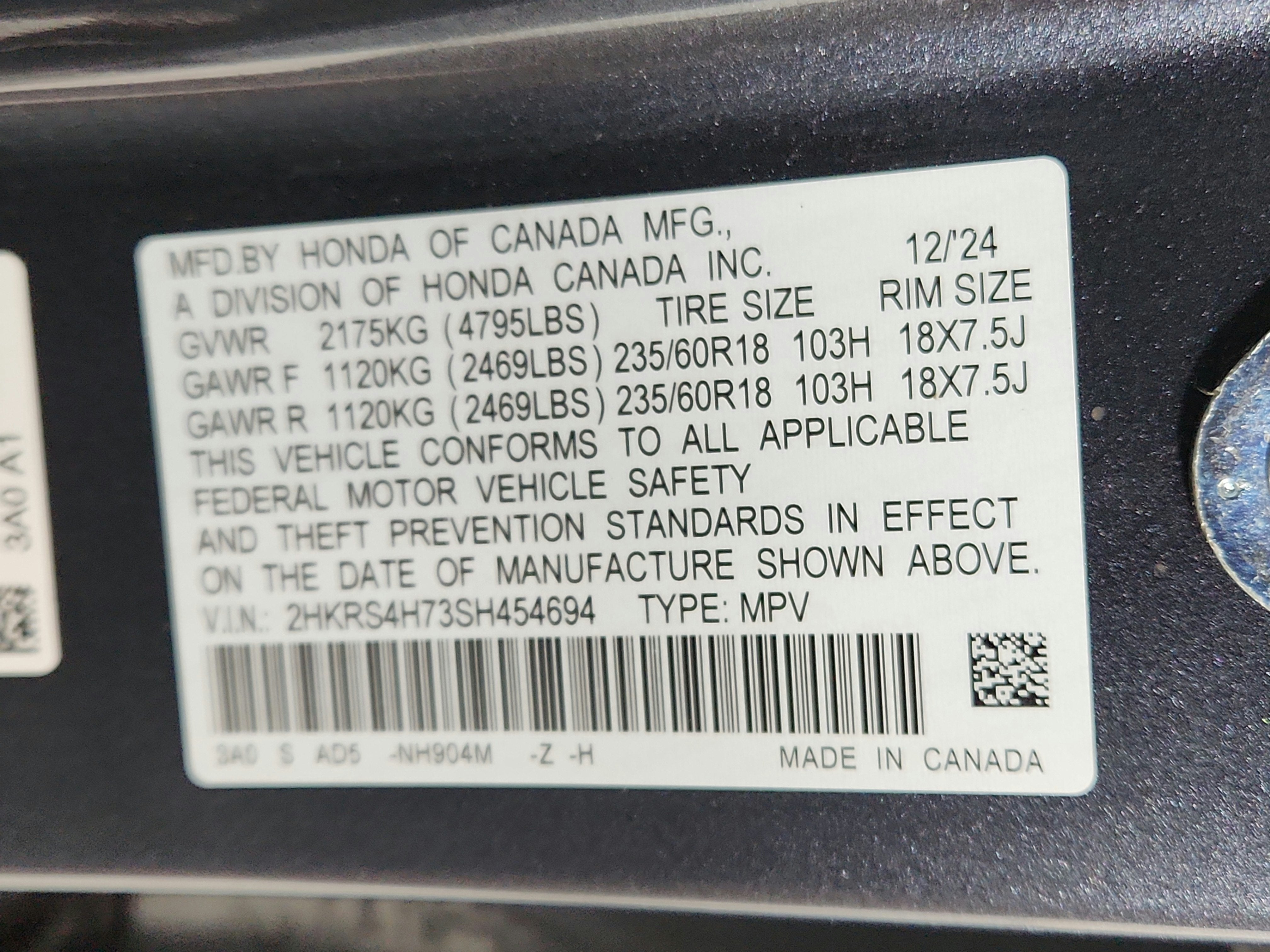 2025 Honda CR-V EX-L AWD