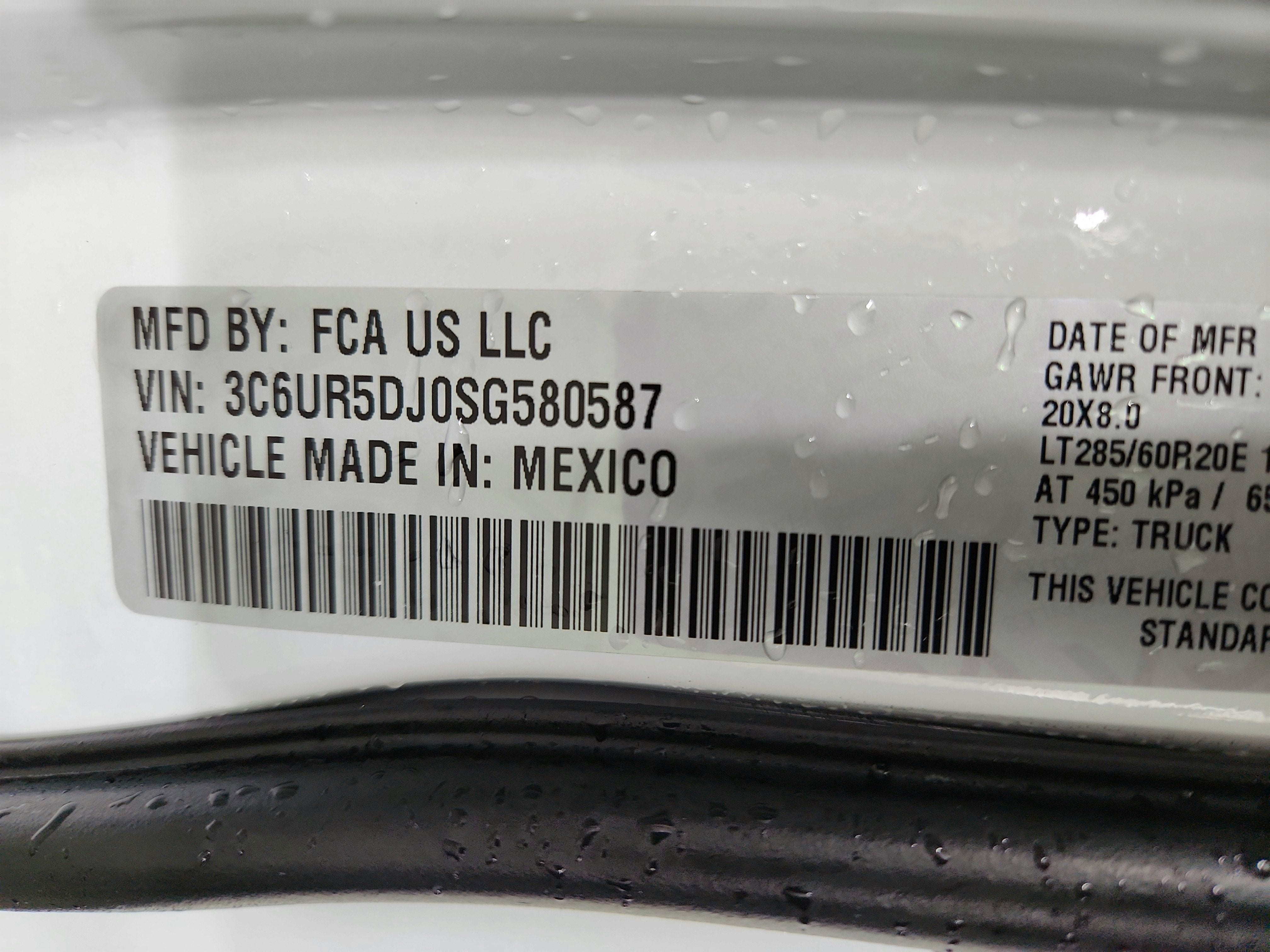 2025 RAM 2500 Big Horn