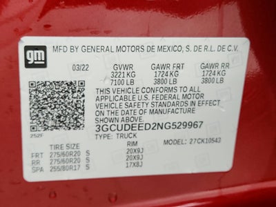 2022 Chevrolet Silverado 1500 RST