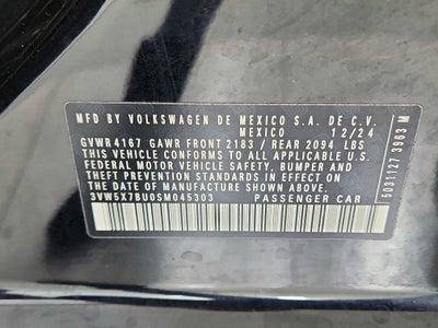 2025 Volkswagen Jetta S