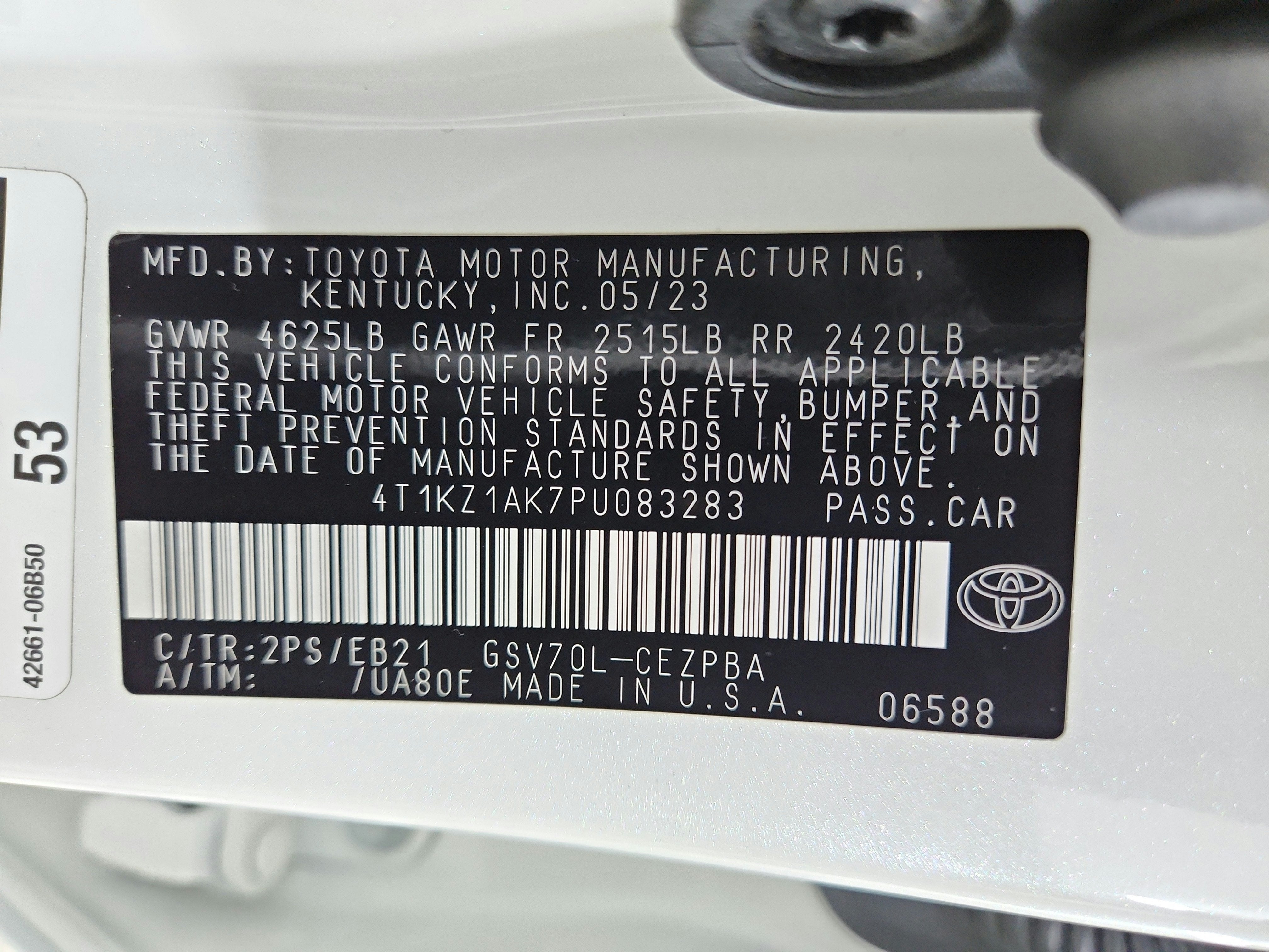 2023 Toyota Camry TRD V6