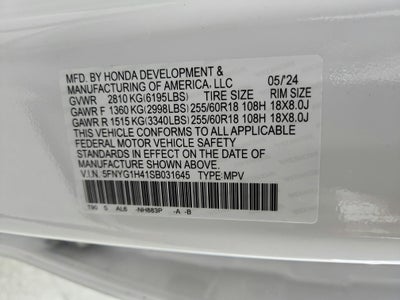 2025 Honda Pilot EX-L