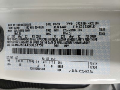 2025 Lincoln Corsair Premiere