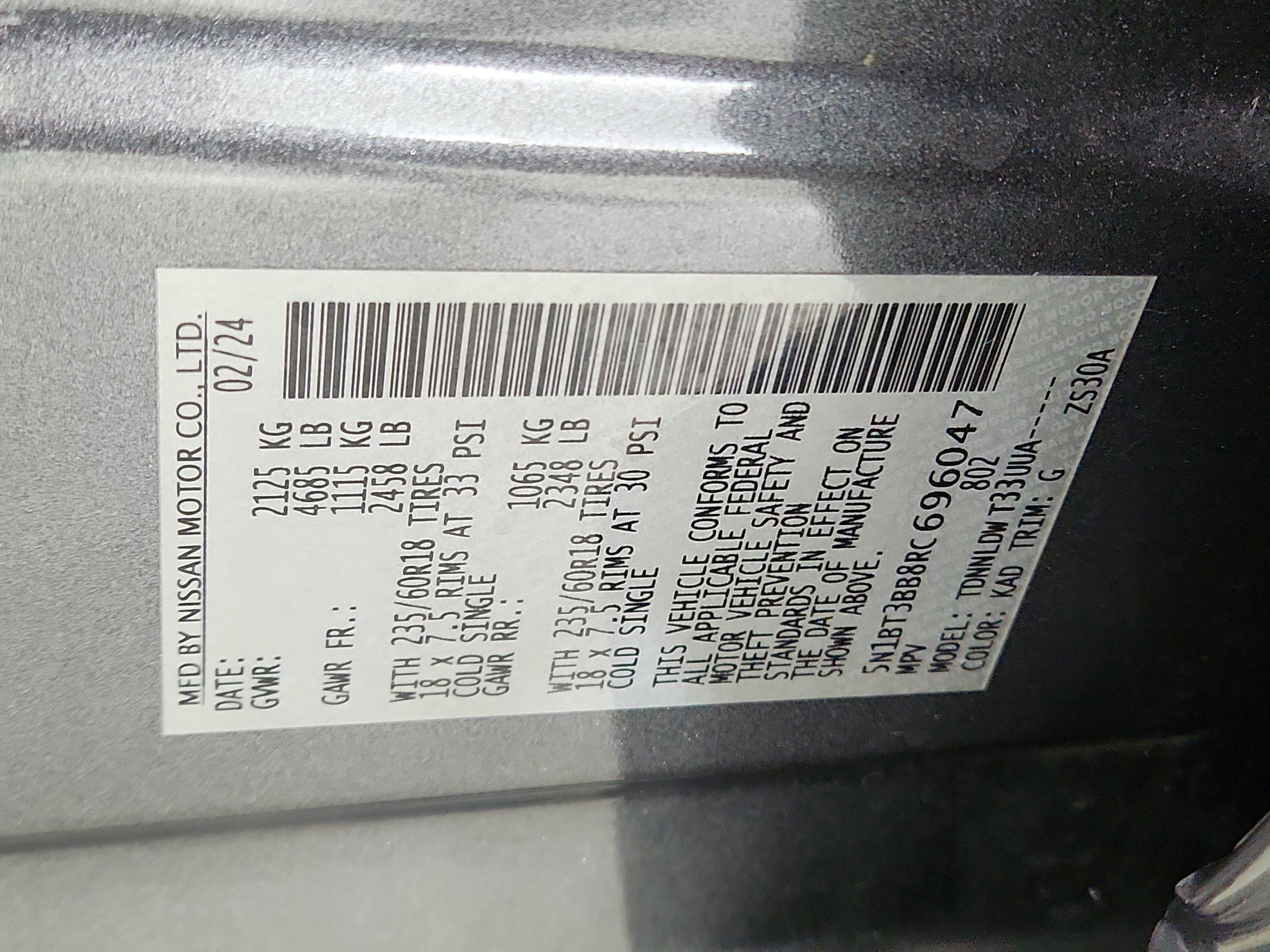 2024 Nissan Rogue SV