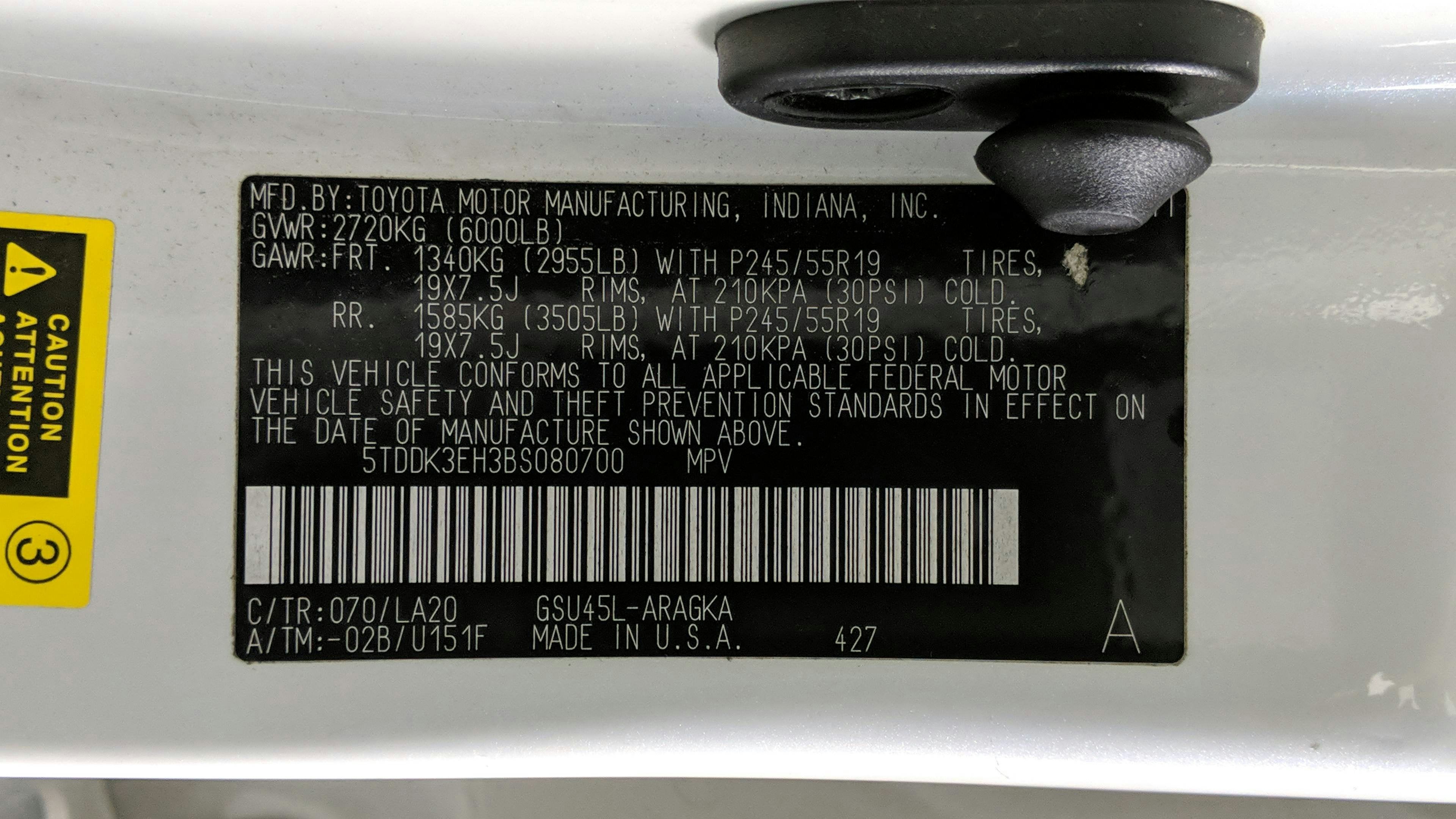 2011 Toyota Highlander Limited