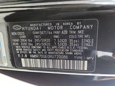 2024 Hyundai Palisade Calligraphy Night Edition