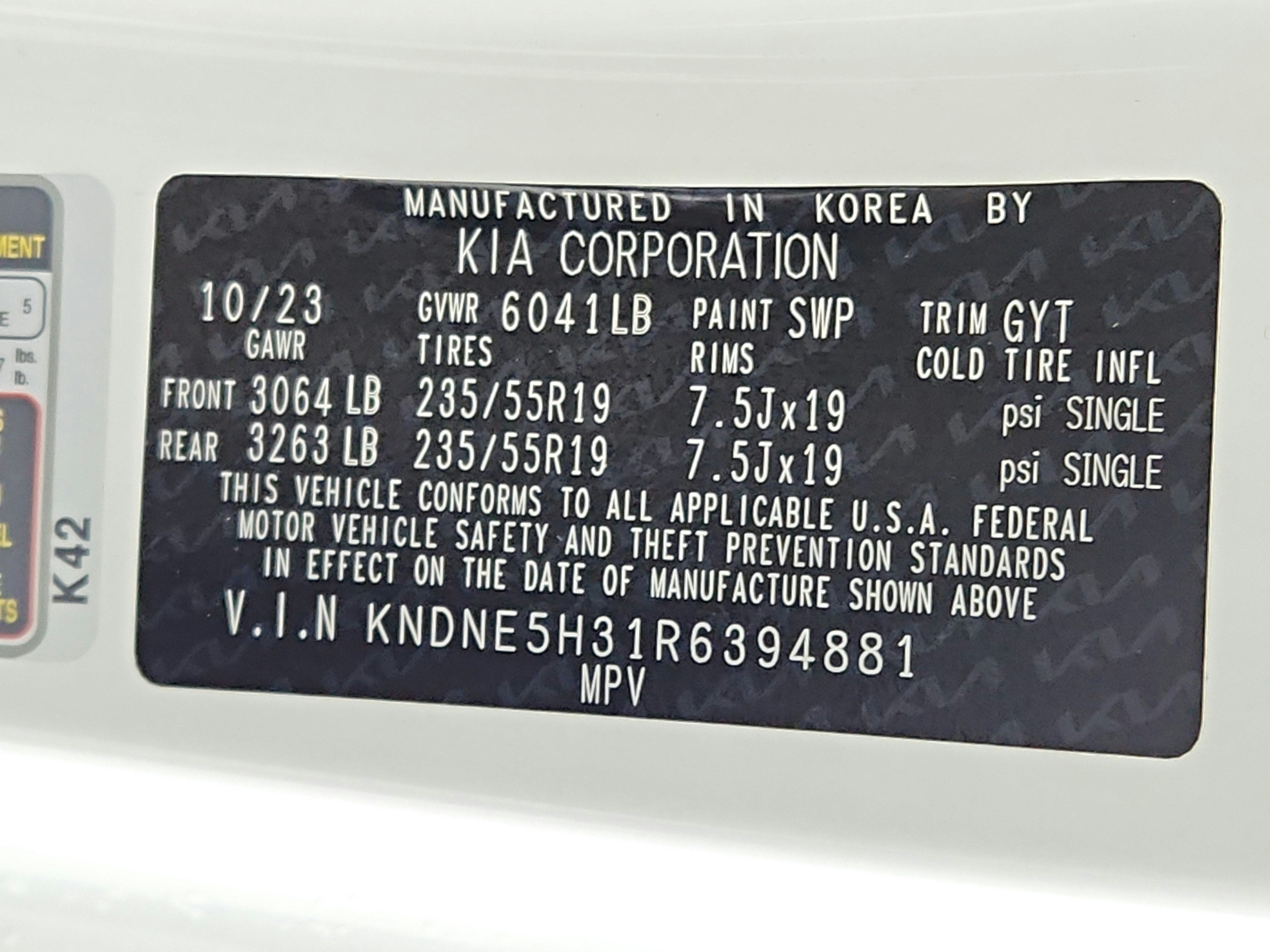 2024 Kia Carnival MPV SX Prestige FWD