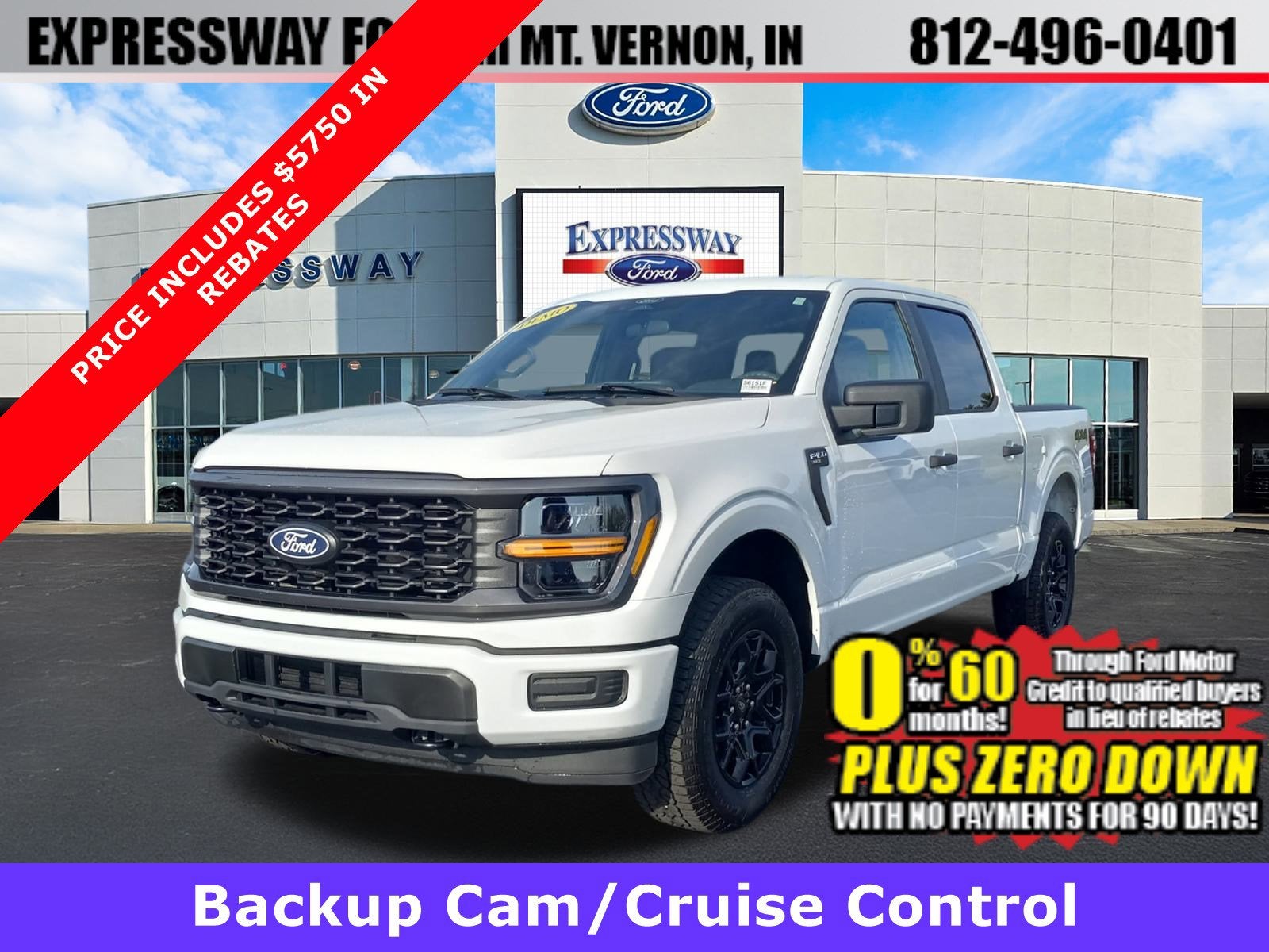 2025 Ford F-150 STX 4WD SuperCrew 5.5' Box