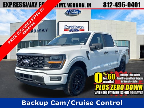 2025 Ford F-150 STX 4WD SuperCrew 5.5' Box