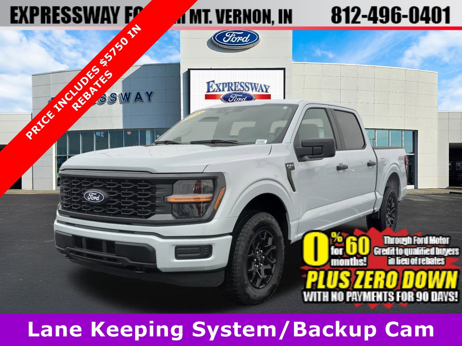2025 Ford F-150 STX 4WD SuperCrew 5.5' Box